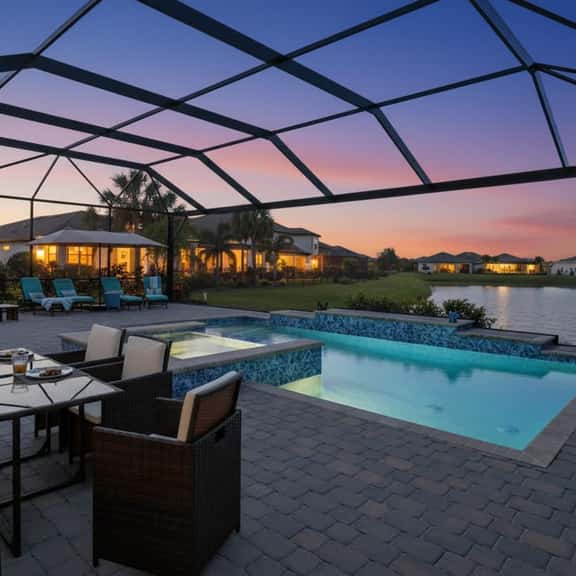 Lakewood Ranch Lakeside Retreat  Heated Pool & Spa - Image 1