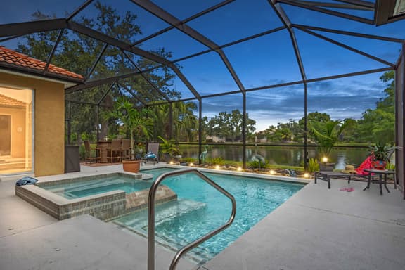 Stylish 3BR Pool Home w/ Office – 10 Mins to Beach
